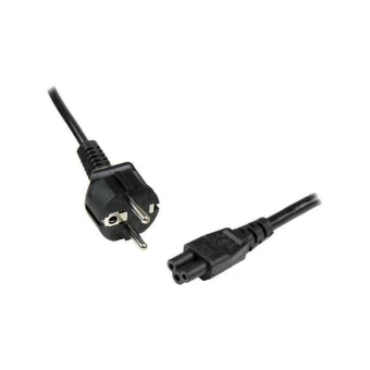 StarTech Schuko - IEC C5 Cable 1m Μαύρο PXTNB3SEU1M
