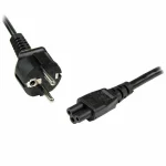 StarTech Schuko - IEC C5 Cable 2m Μαύρο PXTNB3SEU2M