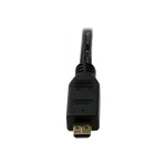 StarTech HDMI 1.4 Cable HDMI male - micro HDMI male 2m Μαύρο HDADMM2M - Image 3