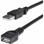StarTech USB 2.0 Cable USB-A male - USB-A female Μαύρο 1.8m (USBEXTAA6BK)