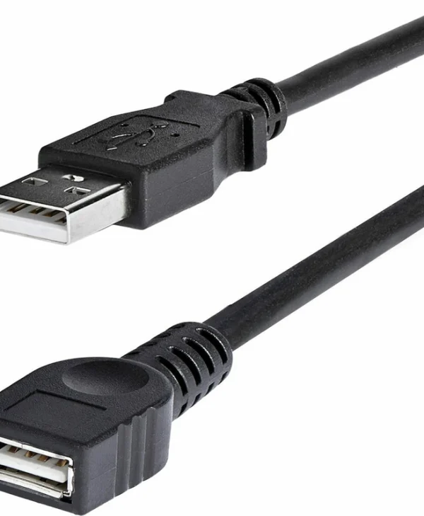 StarTech USB 2.0 Cable USB-A male - USB-A female Μαύρο 1.8m (USBEXTAA6BK)
