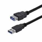 StarTech USB 3.0 Cable USB-A male - USB-A female Μαύρο 1m (USB3SEXT1MBK)