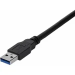 StarTech USB 3.0 Cable USB-A male - USB-A female Μαύρο 1m (USB3SEXT1MBK) - Image 2