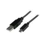 StarTech Regular USB 2.0 to micro USB Cable Μαύρο 0.15m (USBAUB15CMBK) - Image 3