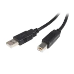StarTech USB 2.0 Cable USB-A male - USB-B male 1m (USB2HAB1M) - Image 3