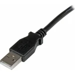 StarTech USB 2.0 Cable USB-A male - USB-B male Μαύρο 1m (USBAB1ML) - Image 2