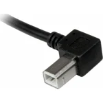 StarTech USB 2.0 Cable USB-A male - USB-B male Μαύρο 1m (USBAB1ML) - Image 3