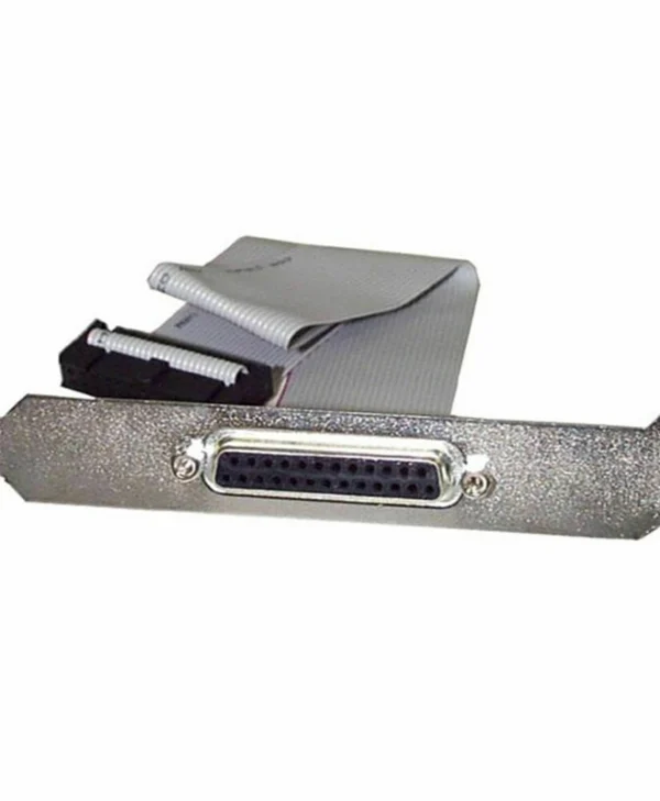 StarTech 16in DB25 Parallel Female to IDC 25 Pin Header Slot Plate PLATE25F16