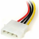 StarTech 15-Pin Sata - 4-Pin Molex Cable 0.15m Πολύχρωμο S55057058 SATAPOWADPL - Image 2