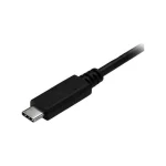StarTech USB 3.0 Cable USB-C male - USB-A Μαύρο 1m USB315AC1M - Image 2