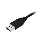 StarTech USB 3.0 Cable USB-C male - USB-A Μαύρο 1m USB315AC1M - Image 3