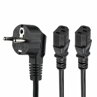 StarTech Schuko - IEC C13 Cable 2m Μαύρο PXT101YEU2M