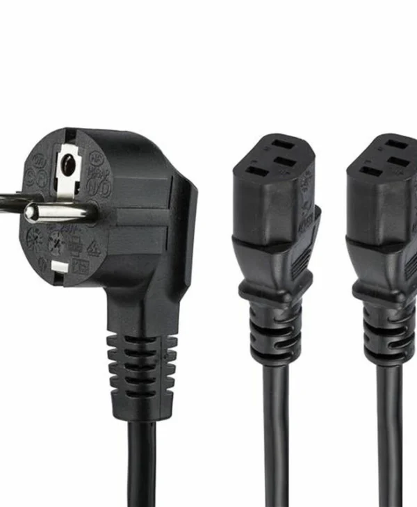 StarTech Schuko - IEC C13 Cable 2m Μαύρο PXT101YEU2M