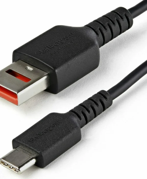 StarTech Only Charge USB 2.0 Cable USB-C male - USB-A 12W Μαύρο 1m (USBSCHAC1M)