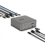StarTech Docking Station με Γκρι (215UE-TB5USB4DOCK)