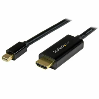 StarTech Cable DisplayPort male - HDMI male 5m Μαύρο (DP2HDMM5MB) MDP2HDMM5MB