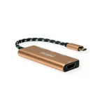 Roline USB-C Docking Station με HDMI 4K PD Χρυσό (12.02.1119-5) - Image 2