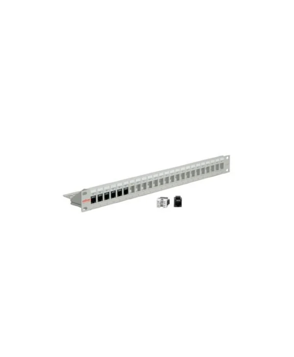 Roline Keystone 19'' Module Frame Cat.5/cat.6 24 Ports Blank Unshielded Light Grey 26.11.0356