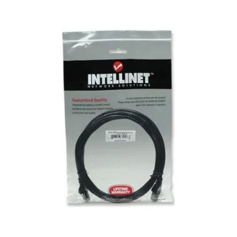 Intellinet Direct Attach Copper Cat.6 Καλώδιο Δικτύου Ethernet 5m Μαύρο 1τμχ 343350