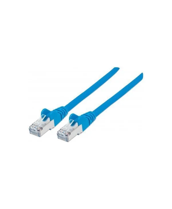 Intellinet S/FTP Cat.6 Καλώδιο Δικτύου Ethernet 0.5m Μπλε 1τμχ 735216
