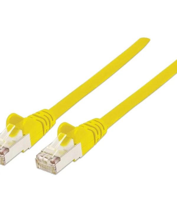 Intellinet S/FTP Cat.7 Καλώδιο Δικτύου Ethernet 10m Κίτρινο 1τμχ 740746