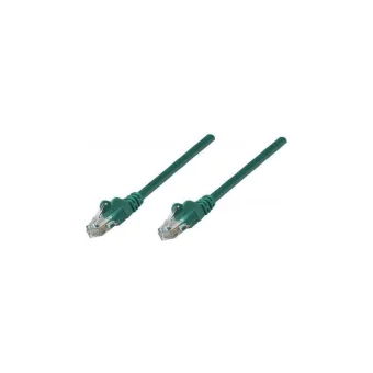 Intellinet S/FTP Cat.6a Καλώδιο Δικτύου Ethernet 0.25m Πράσινο 1τμχ 737043