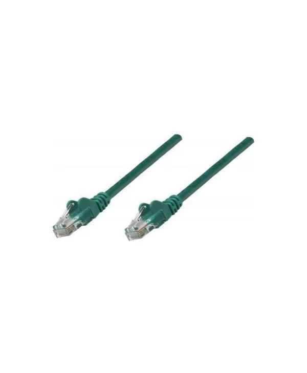 Intellinet S/FTP Cat.6a Καλώδιο Δικτύου Ethernet 0.25m Πράσινο 1τμχ 737043