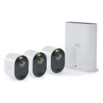 Arlo Ultra 2 IP Κάμερα Παρακολούθησης Wi-Fi 4K Αδιάβροχη με Αμφίδρομη Επικοινωνία και Φακό 2mm VMS5340-200EUS