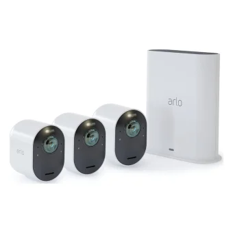 Arlo Ultra 2 IP Κάμερα Παρακολούθησης Wi-Fi 4K Αδιάβροχη με Αμφίδρομη Επικοινωνία και Φακό 2mm VMS5340-200EUS