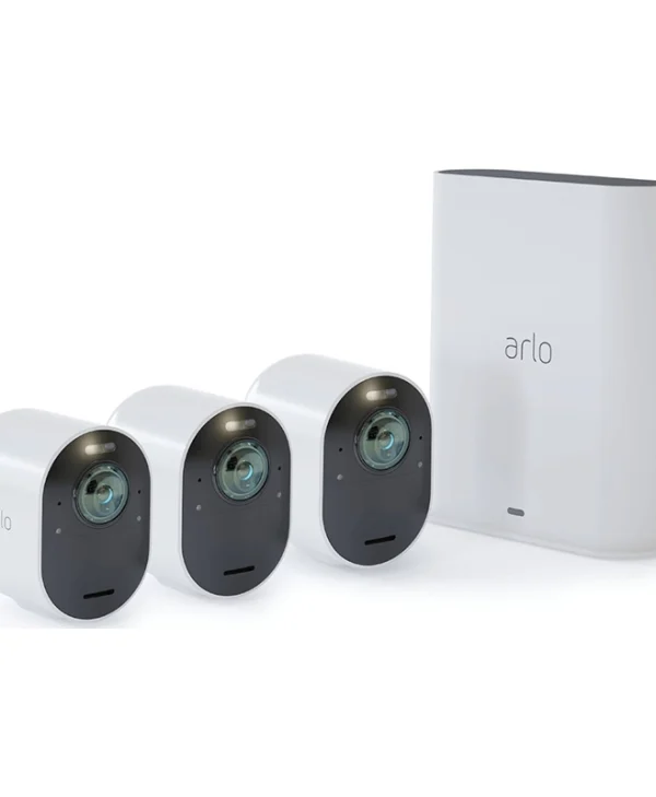 Arlo Ultra 2 IP Κάμερα Παρακολούθησης Wi-Fi 4K Αδιάβροχη με Αμφίδρομη Επικοινωνία και Φακό 2mm VMS5340-200EUS