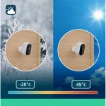 Arlo Σύστημα Παρακολούθησης Essential2 XL 2 Ασύρματων Καμερών IP 1080p VMC2252-100EUS - Image 9