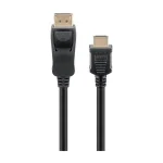 Goobay Cable DisplayPort male - HDMI male 2m Μαύρο (64836) - Image 3