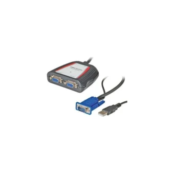 Secomp Value Portable Vga Video Splitter 2-way 250mhz 14.99.3523