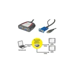 Secomp Value Portable Vga Video Splitter 2-way 250mhz 14.99.3523 - Image 2