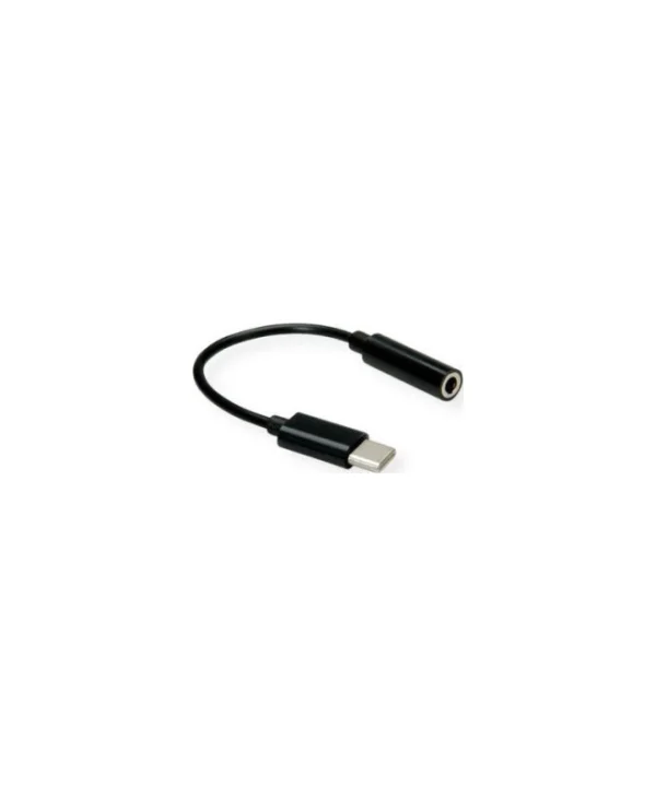 Προσαρμογέας Av Value Value Προσαρμογέας Ήχου Usb Τύπου C 3,5 Mm Αρσενικό Θηλυκό 0,13 M 12.99.3214