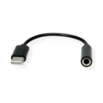 Προσαρμογέας Av Value Value Προσαρμογέας Ήχου Usb Τύπου C 3,5 Mm Αρσενικό Θηλυκό 0,13 M 12.99.3214 - Image 2
