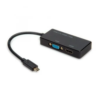 Value Usb Type C To Hdmi + Vga Adapter T-m Value 12.99.3215