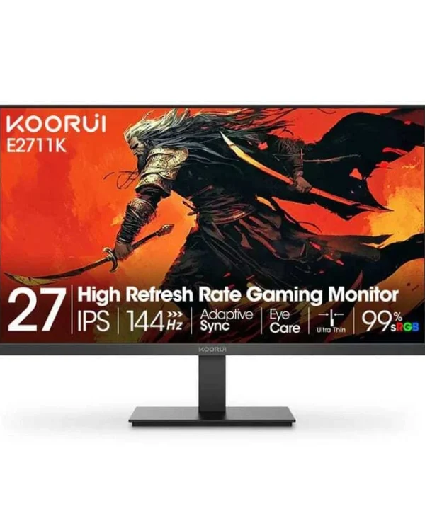 Koorui E2711K IPS HDR Gaming Monitor 27" FHD 1920x1080 144Hz με Χρόνο Απόκρισης 5ms GTG