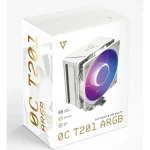 Modecom Volcano 0C T201 Ψύκτρα Επεξεργαστή για Socket AM4/AM5/1200/1700 με ARGB Φωτισμό Λευκή MC-C-T201-AF0-W - Image 2