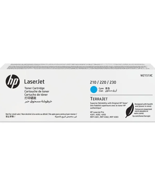 HP W2151XC Γνήσιο Toner Laser Εκτυπωτή Κυανό