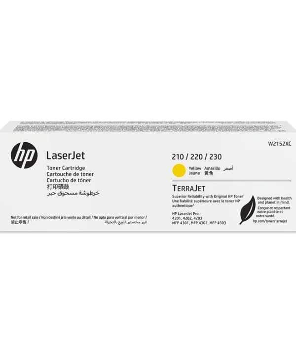HP W2152XC Γνήσιο Toner Laser Εκτυπωτή Κίτρινο