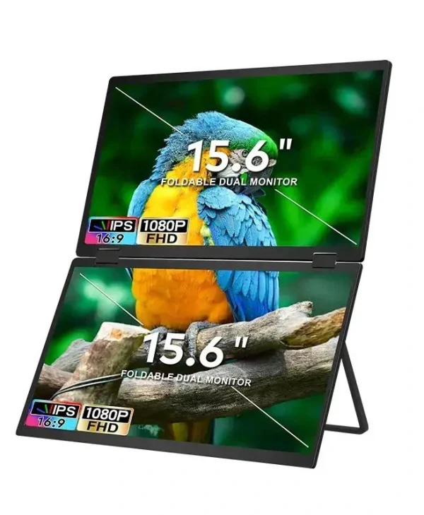 Extralink T01 Monitor 2x15.6" Full Hd Ips Portable EX.91605