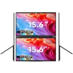 Extralink T01 Monitor 2x15.6" Full Hd Ips Portable EX.91605 - Image 3