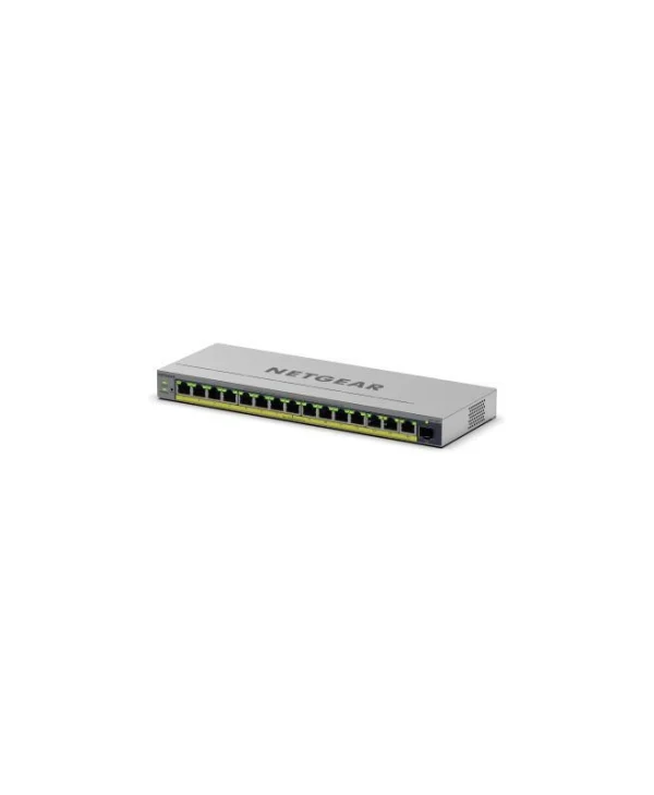 NetGear GS116EP-100EUS Managed L3 PoE+ Switch με 15 Θύρες Gigabit (1Gbps) Ethernet και 1 SFP Θύρα