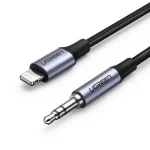 Ugreen Braided 3.5mm to Lightning Cable Μαύρο 1m (70509) - Image 7