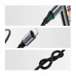 Ugreen Braided 3.5mm to Lightning Cable Μαύρο 1m (70509) - Image 9