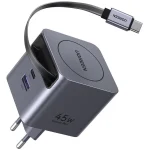 Ugreen Φορτιστής με Θύρα USB-A και Θύρα USB-C και Καλώδιο USB-C 45W Γκρι (X614) 65822 - Image 2
