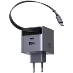 Ugreen Φορτιστής με Θύρα USB-A και Θύρα USB-C και Καλώδιο USB-C 45W Γκρι (X614) 65822 - Image 3