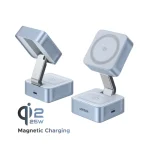 Ugreen Ασύρματος Φορτιστής Qi2 GaN με Θύρα USB-C και Καλώδιο USB-C 25W Γκρι (W752) 55960B - Image 2