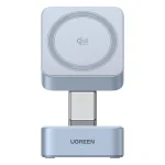 Ugreen Ασύρματος Φορτιστής Qi2 GaN με Θύρα USB-C και Καλώδιο USB-C 25W Γκρι (W752) 55960B - Image 9